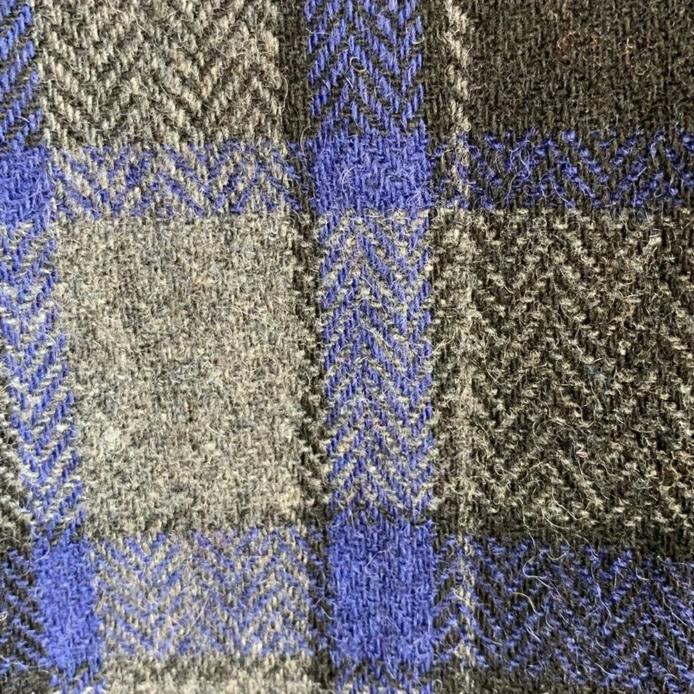 Chadwick’s of Boston womens wool blend plaid pencil skirt size 4 academia preppy